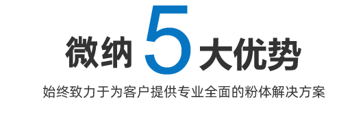 微納5大核心優(yōu)勢